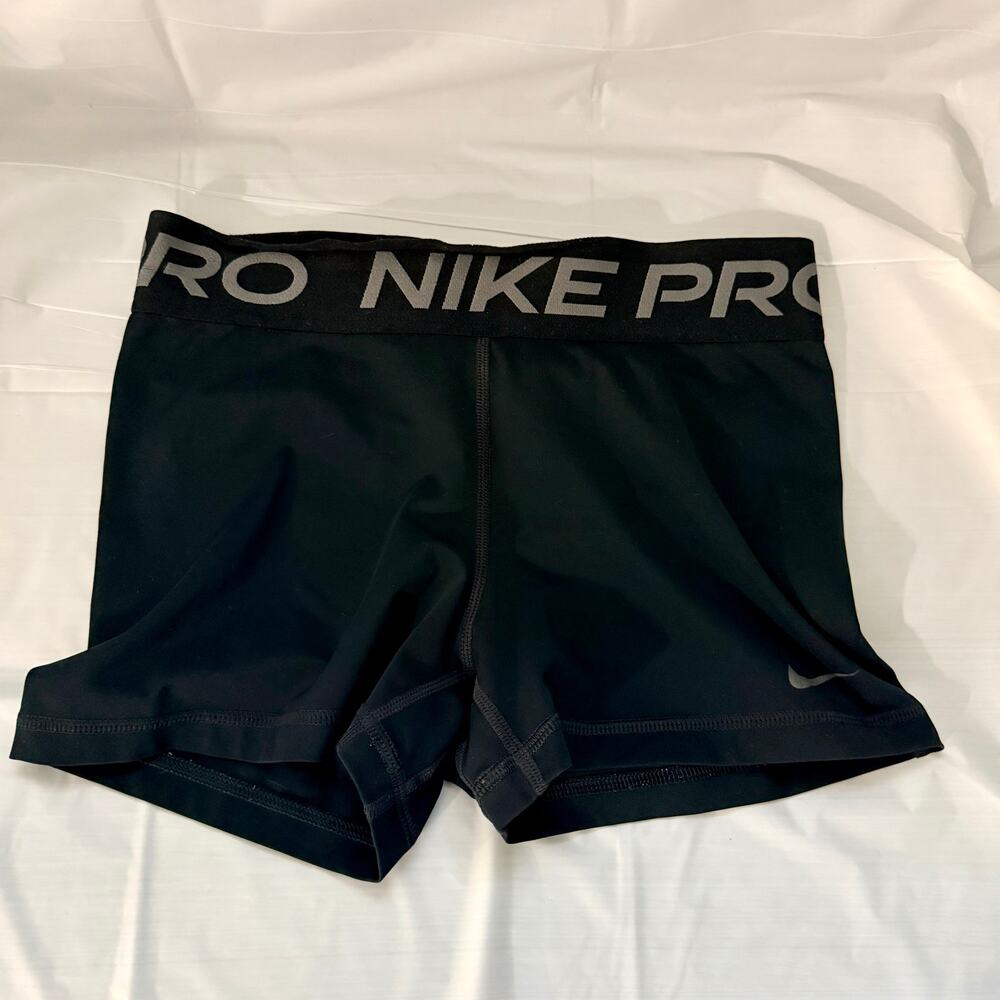 Nike Pro Shorts Women's Small Black Athletic Workout Clothes